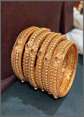 Beautiful Ruby Flower Design - BG00371