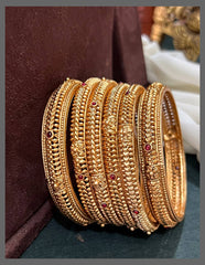 Beautiful Nakshi Bangles - BG00375