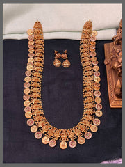 Bottu Haram With Peacock and Lakshmi In Nakshi - NH00376