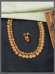 Beautiful Lakshmi Kaasu Necklace - NN00811