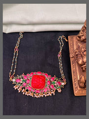 Multicolor Kundan Choker - KN00373