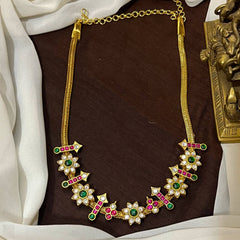 Jadau Kundan Simple Necklace - KN00667