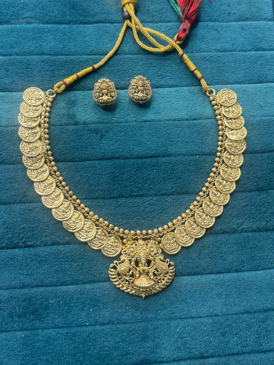 Nakshi Lakshmi Necklace With Kaasu - NN00614