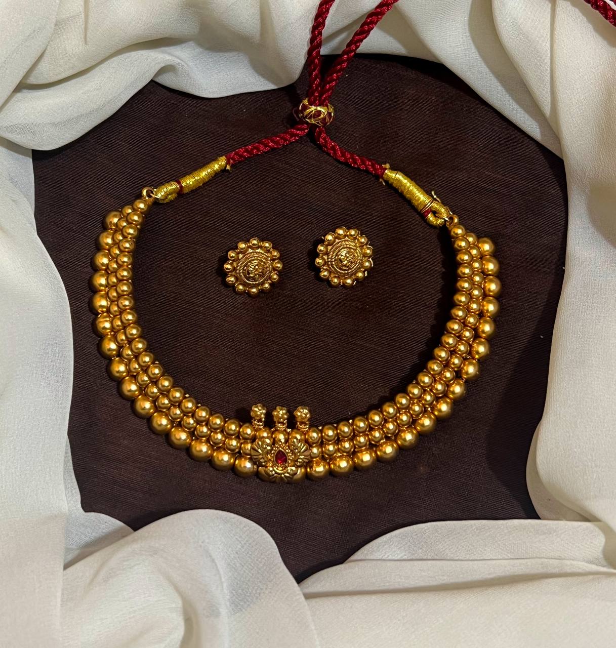 Antique Choker in Maharastrian Style - NN0097