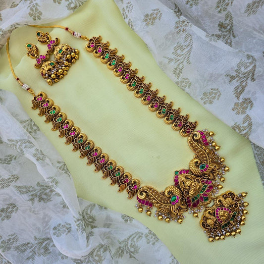 Kundan Lakshmi Mango Haram - HJ0061