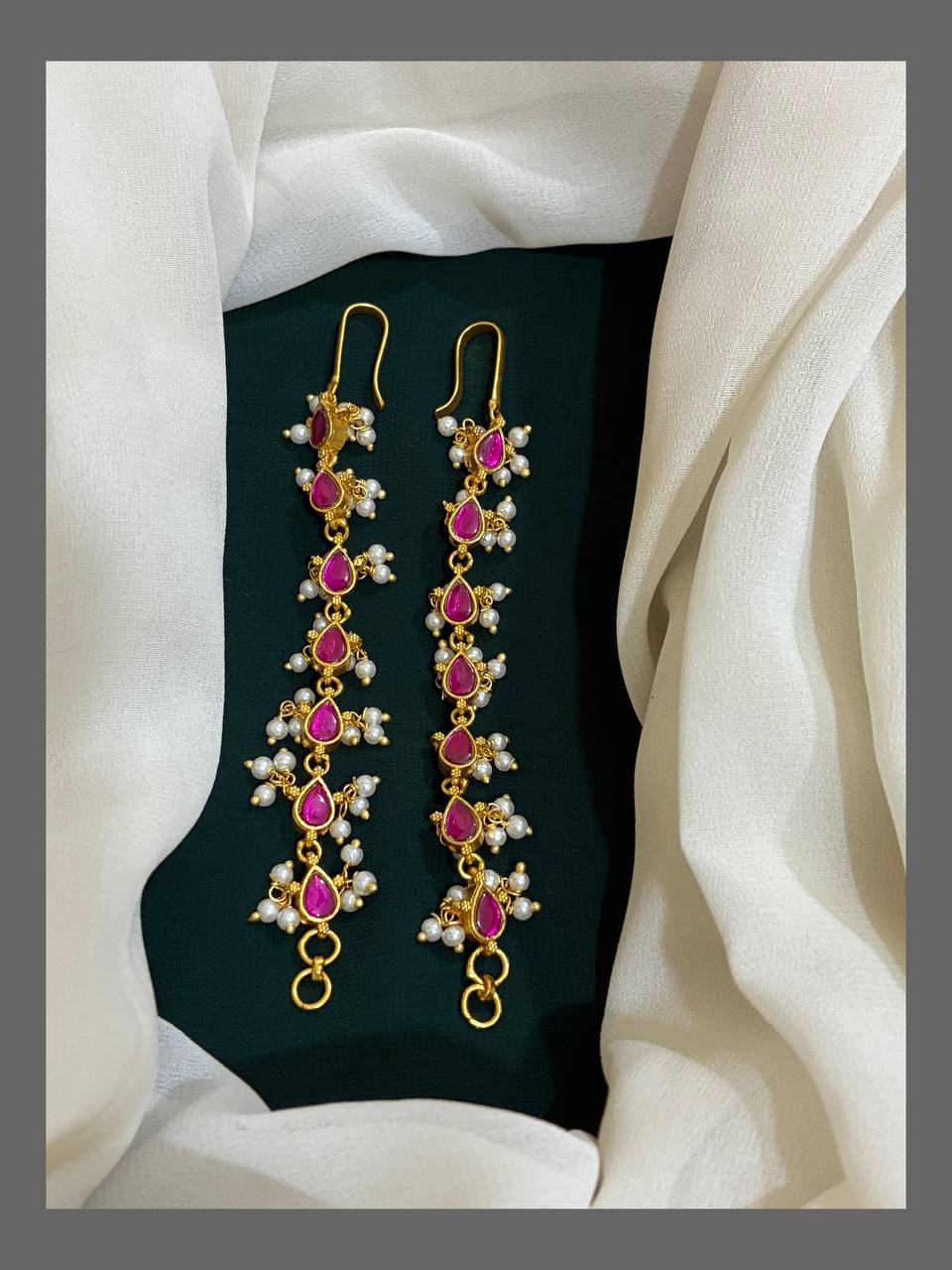 Ruby Pearl Drop Maatil - MT0022