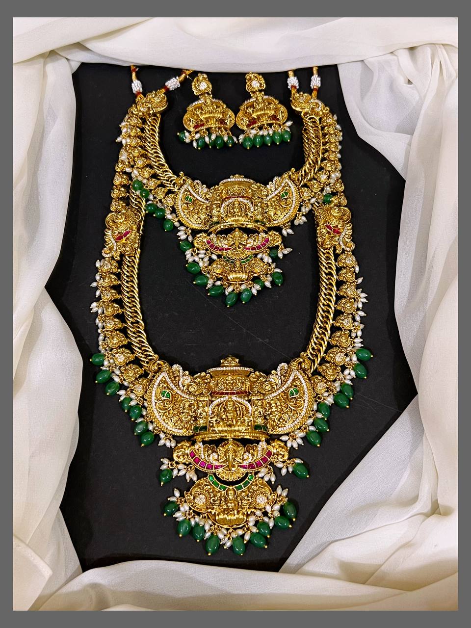 Nakshi Lakshmi Jadau Bridal Combo - BR006