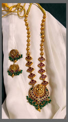 Lakshmi Pendant in Pearl Haram - PB00270