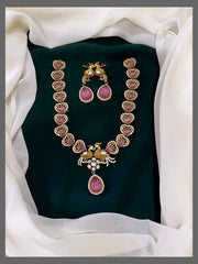 Victorian Peacock Sets With Earrings - VN0081