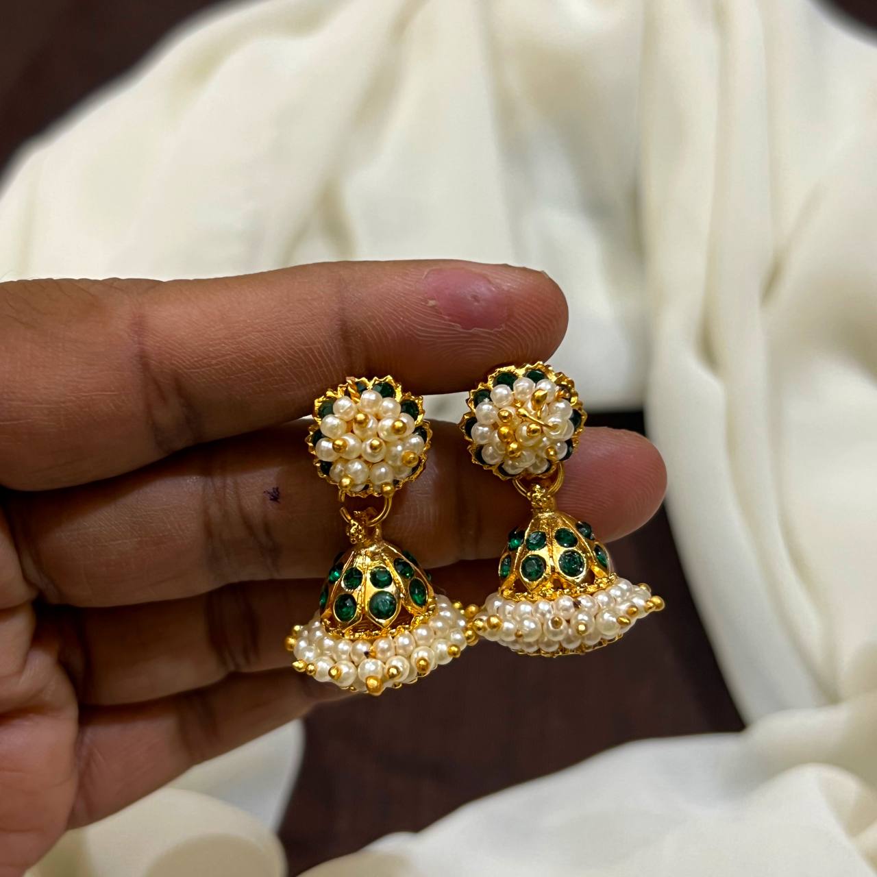 Belli Moda Pearl Jhumki - NE00655