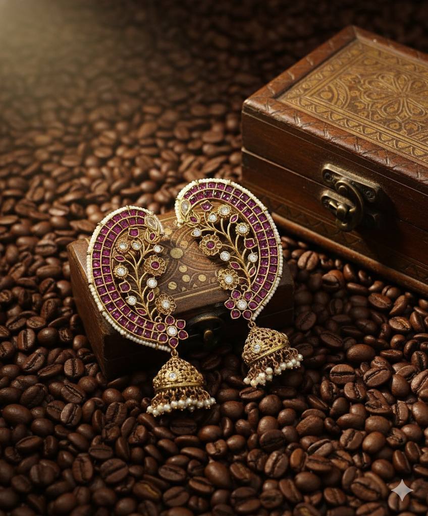 Beautiful Ear Cuff in Nakshi - NE00559