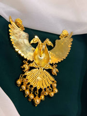 Gandaberunda Pendent In Jadau Kundan - KP0014