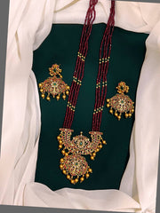 Marron Pearl With Beautiful Pendent - PB0087