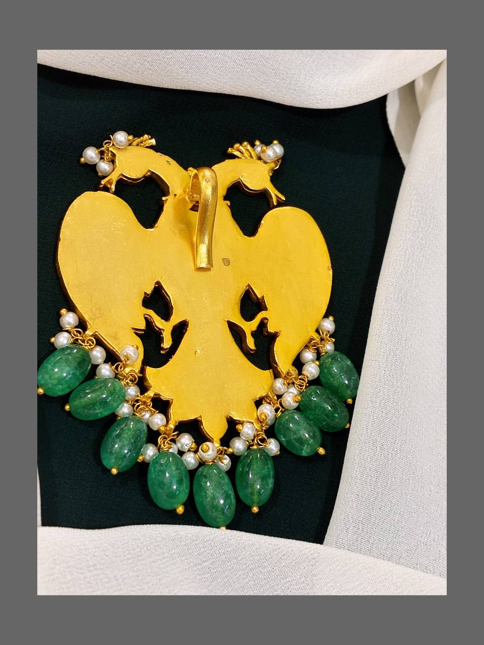 Gandaberunda Pendant Gold Replica - KP0097