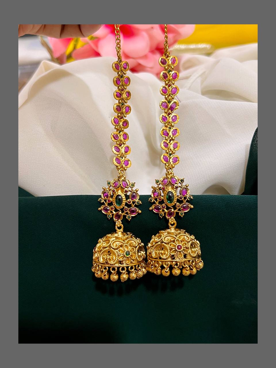 Nakshi Jhumki With Ear Extensions - NE0208
