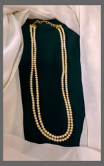 Double Layer Pearl Necklace - PB00100