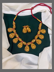 Lakshmi Necklace In Nakshi - NN00387
