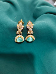 Flower Earrings In Victorian - VE00138