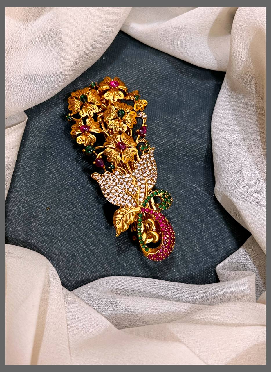 Flower Clip in Hair Accessories - HA00123