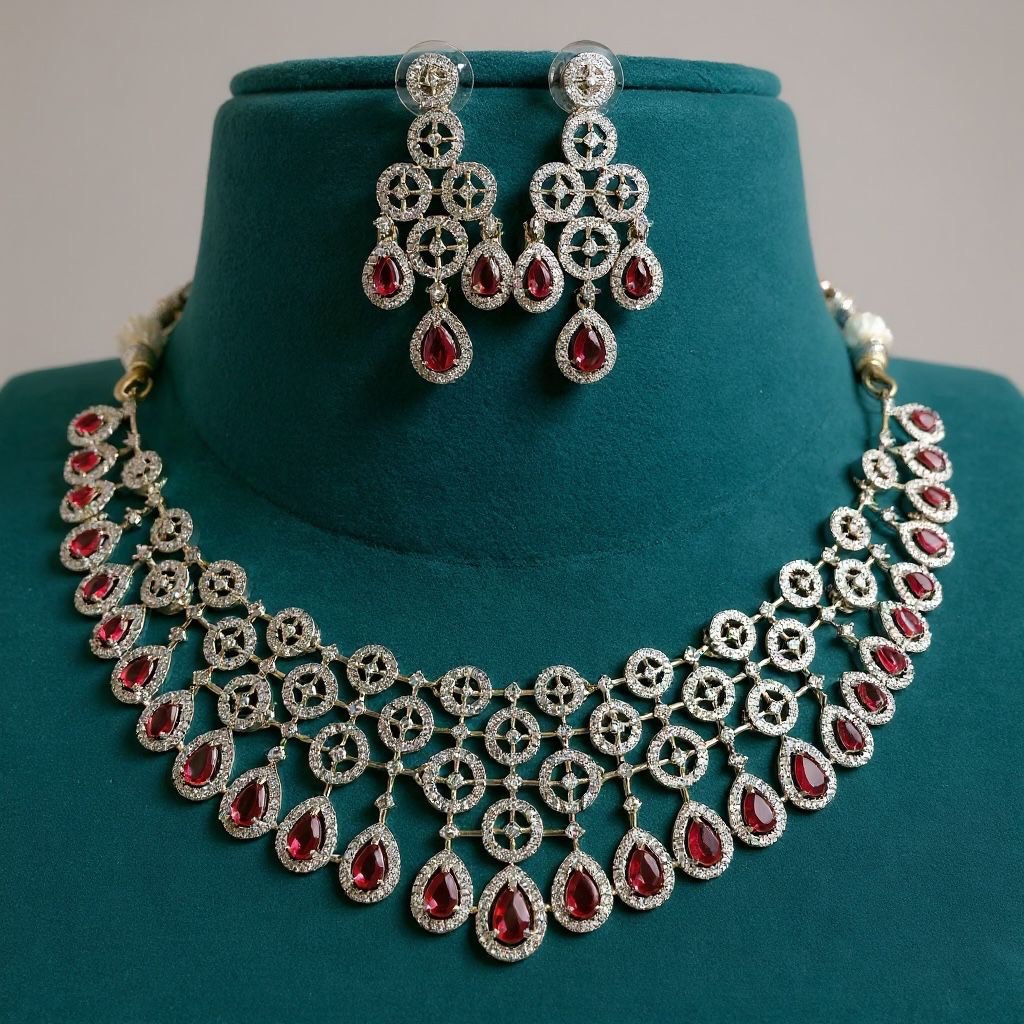 Elegant Diamond Necklace - DN0043