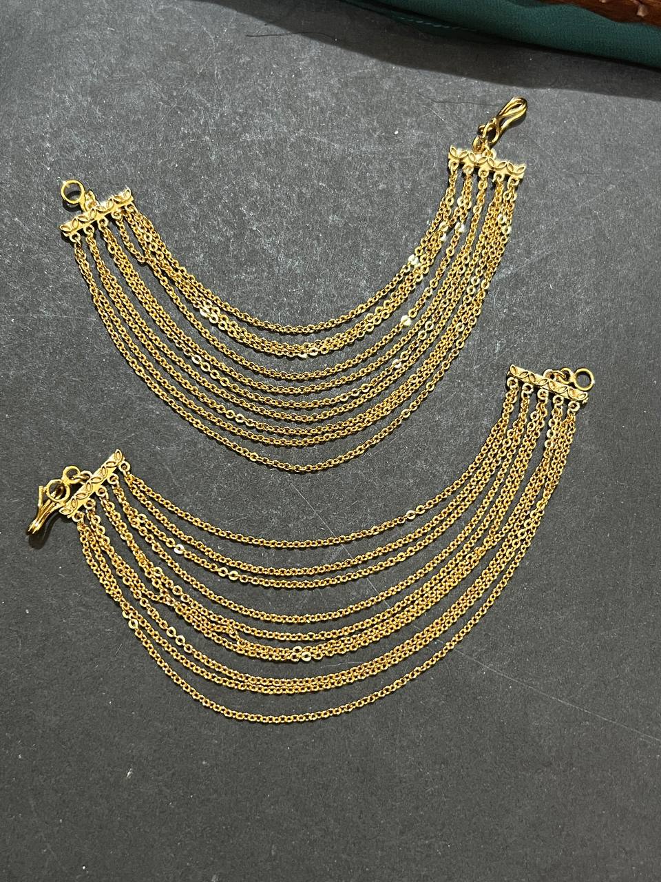 10 Layer Gold Chain Matilu - MT0090