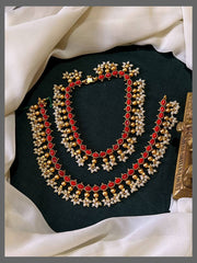 Beautiful Rich Pearl Payal in Kundan - PY001
