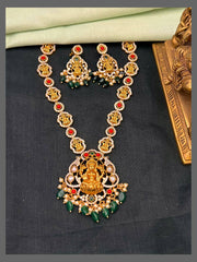 Beautiful Lakshmi Necklace In Nakshi - NN00802