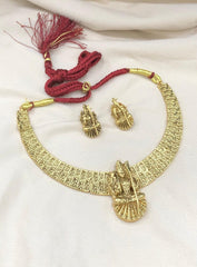 Traditional Lakshmi Nakshi necklace - NN00894