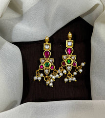 Multi Flower Bugadi in Kundan - BU0035