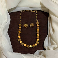 Nakshi Balls Necklace Simple and cute- NN00825