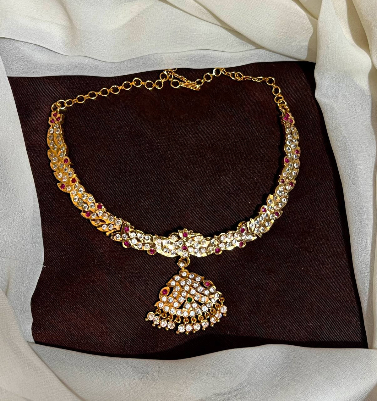 Panchaloham Attigai Vintage Necklace - NN00229