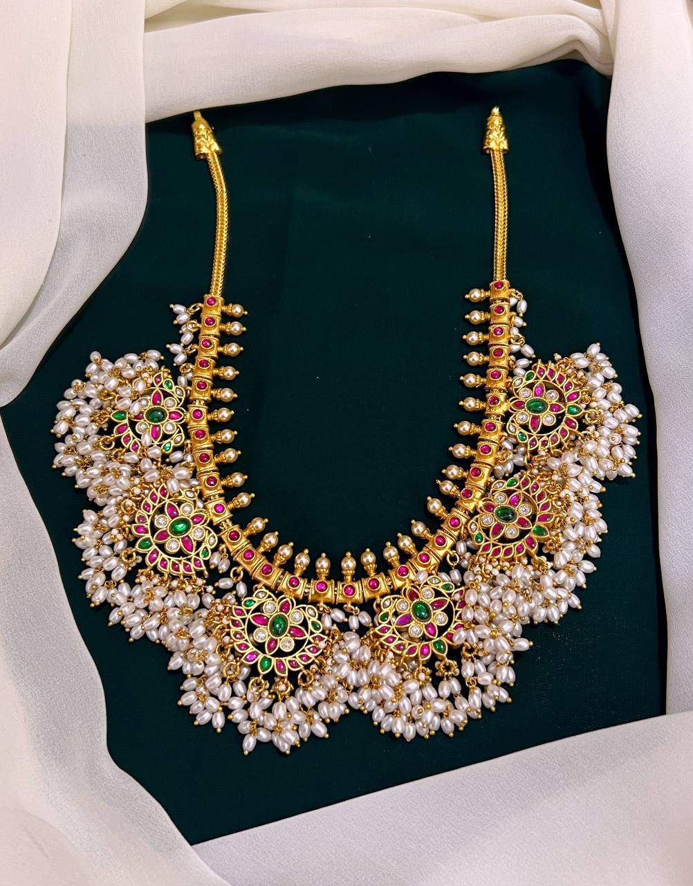 Jadau Guttipusalu Necklace - KN0018