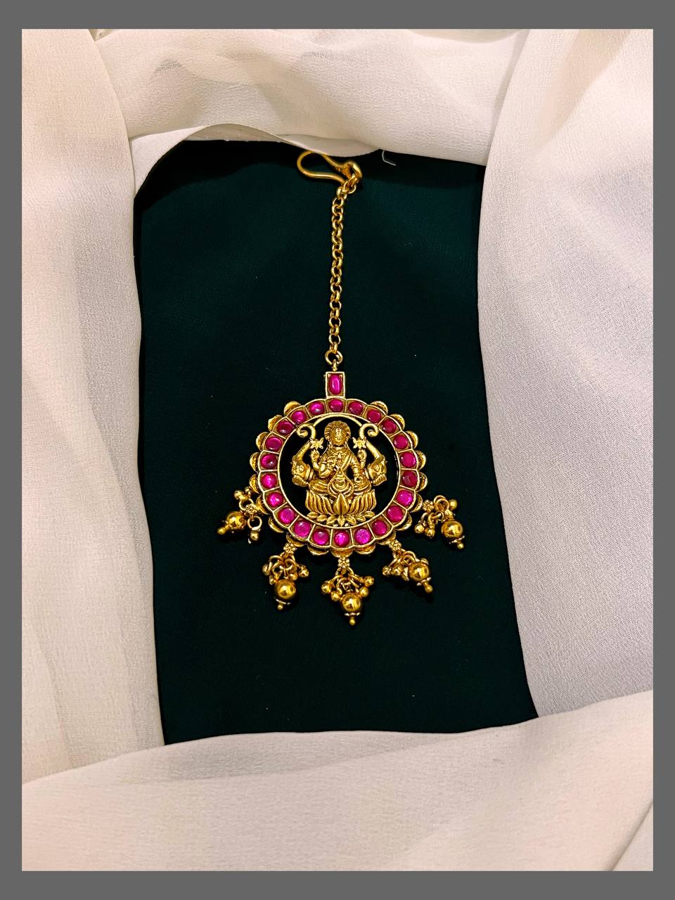 Lakshmi Maang Tikka - HA0050