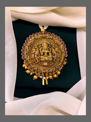 Beautiful  Lakshmi Jada Billa With Pearls - HA0058