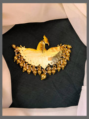 Peacock Kundan Pendant - KP00174