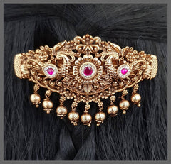 Rich Peacock Hair Clip - HA00164