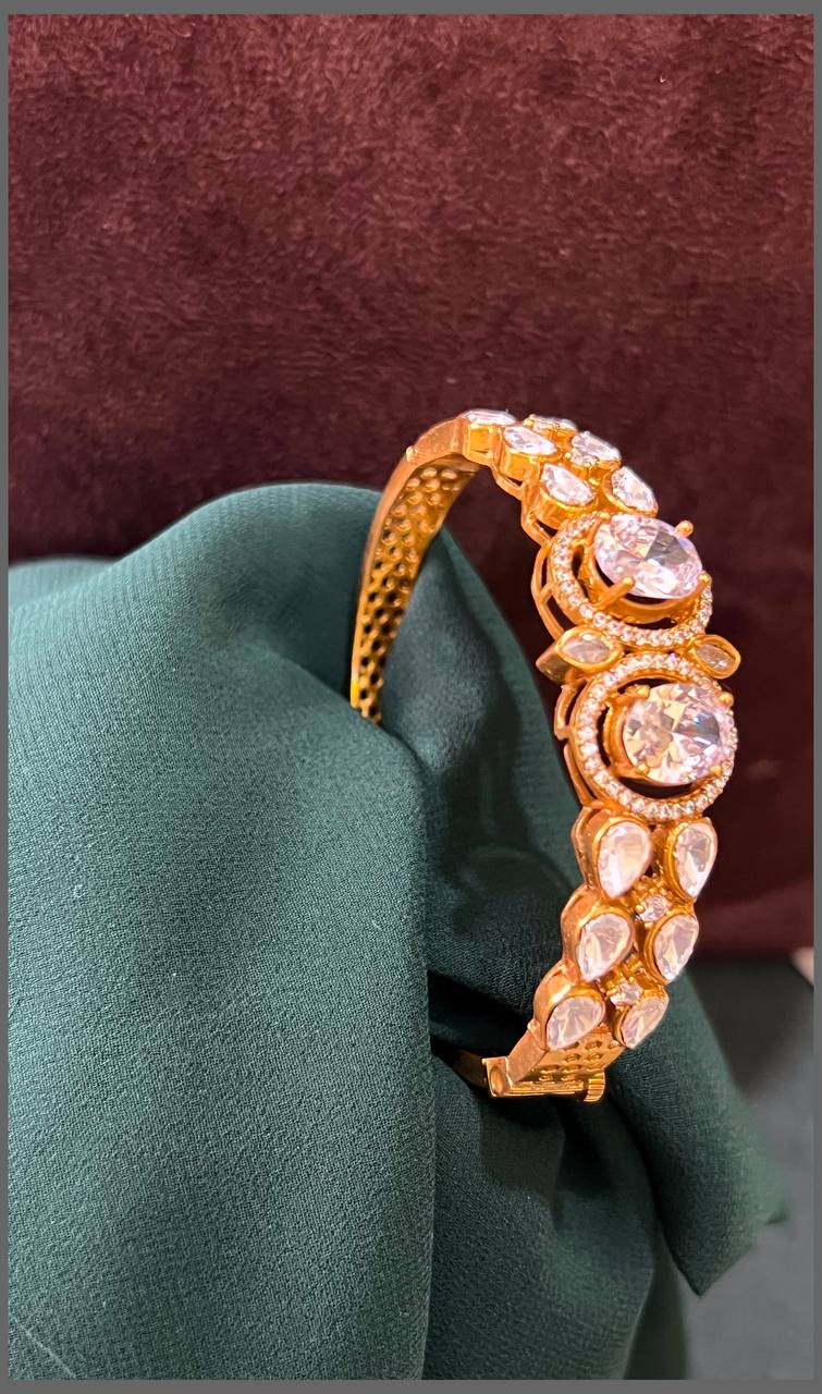 White Sapphires Bangle - BG00264