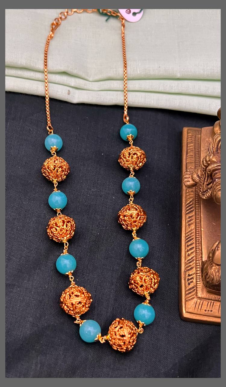Rich Gold Beads Haram -PB00553