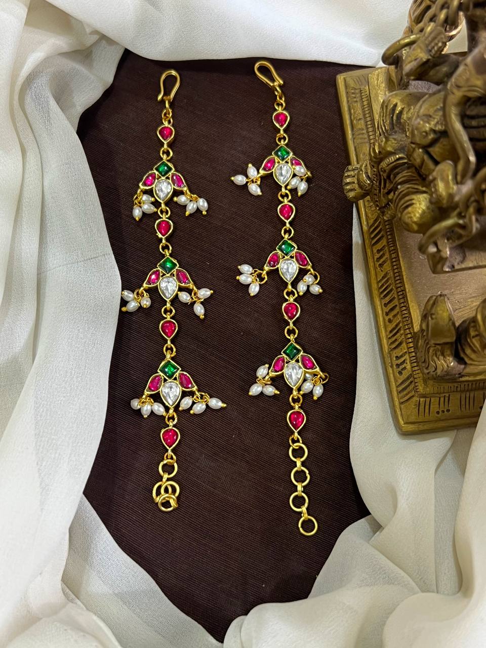 Multi Kundan Dew Drop Maatil - MT0031