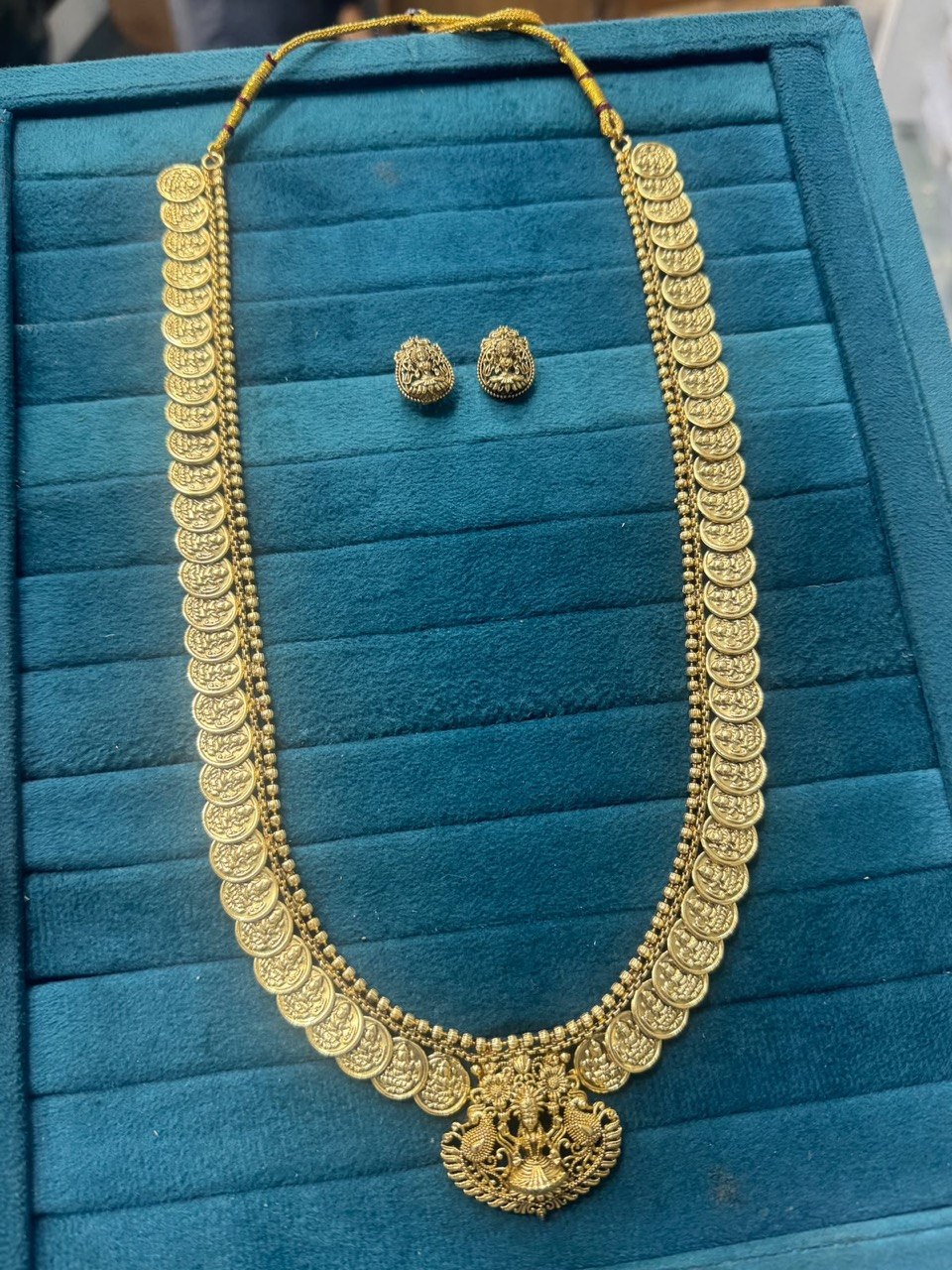 Lakshmi Kaasu With Beautiful Lakshmi Pendant  - NH00237