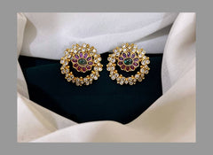 Traditional Multi Earring in Nakshi - NE0147
