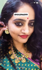 Lakshmi Coin Bottu Mala - KH00298