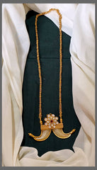 Nakshi Long Puligoru Pendant With Long Chain - NH00258