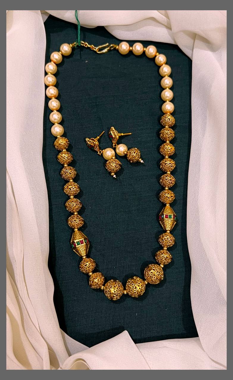 Elegant Double Colour Beads -  PB00245