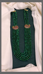 Emerald Haram With Side Pendant - PB00318