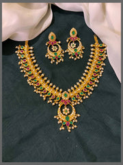 Multi Mango Necklace in Nakshi - NN00584