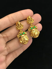 Jadau Lakshmi Earrings - KE00569