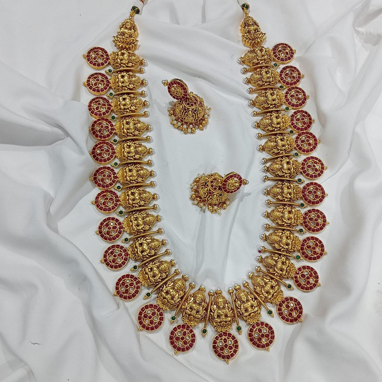 Lakshmi Kempu Nakshi Haram - NH0043