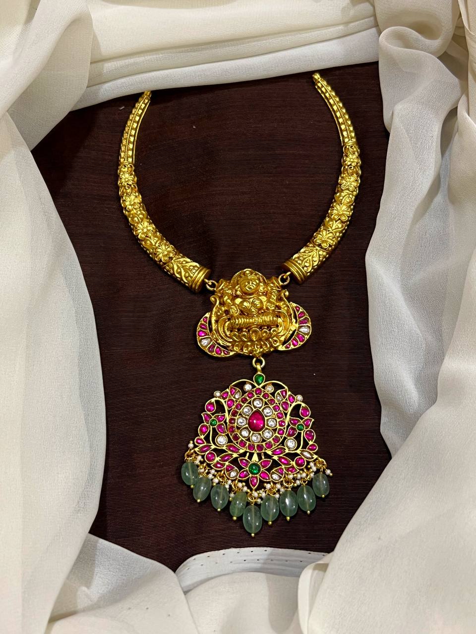 Jadau Gold Replica Kante Set - KN0072