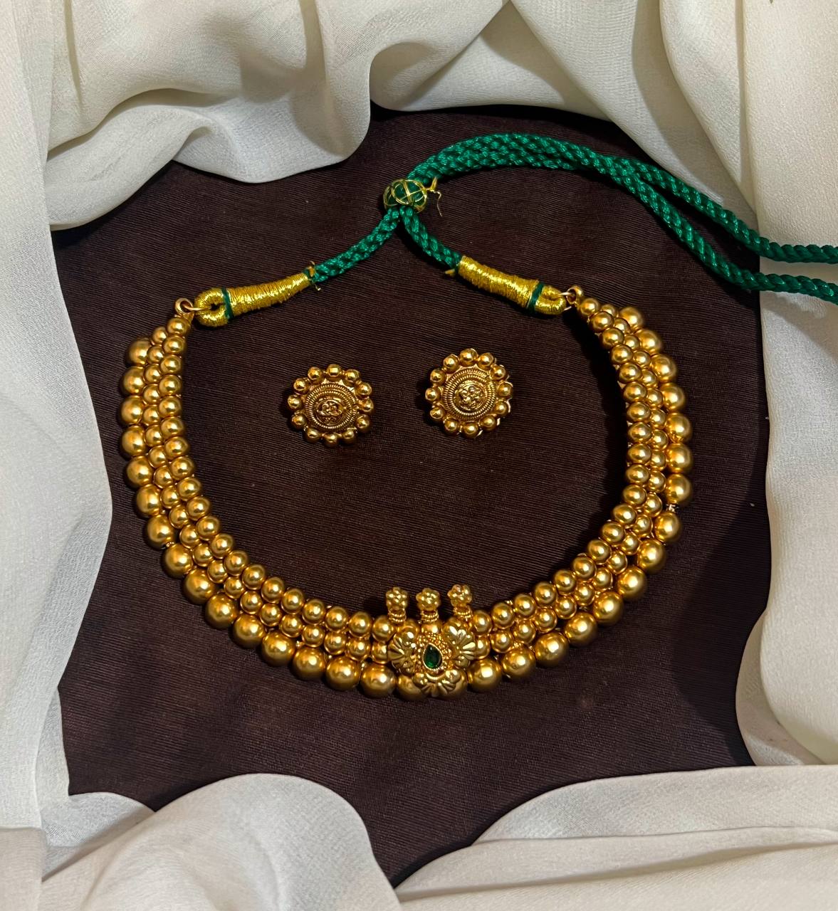 Antique Choker in Maharastrian Style - NN0097